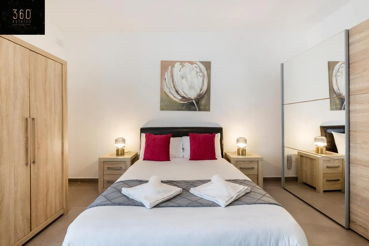 Apartment A Charming, Relaxing 2Br Home In St Julians W/Wifi By 360 Estates Saint Julian's