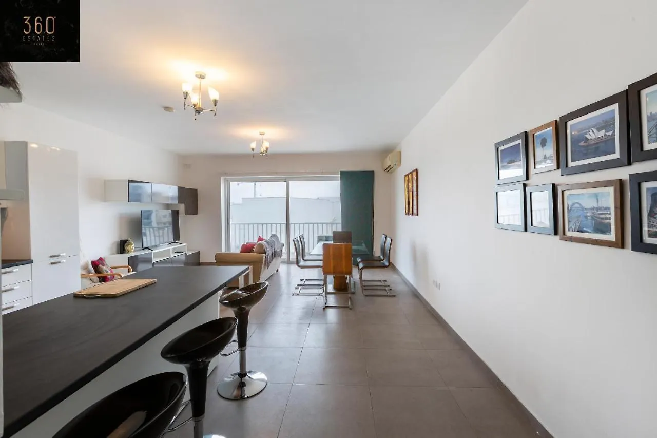 A Charming, Relaxing 2Br Home In St Julians W/Wifi By 360 Estates Saint Julian's Apartment