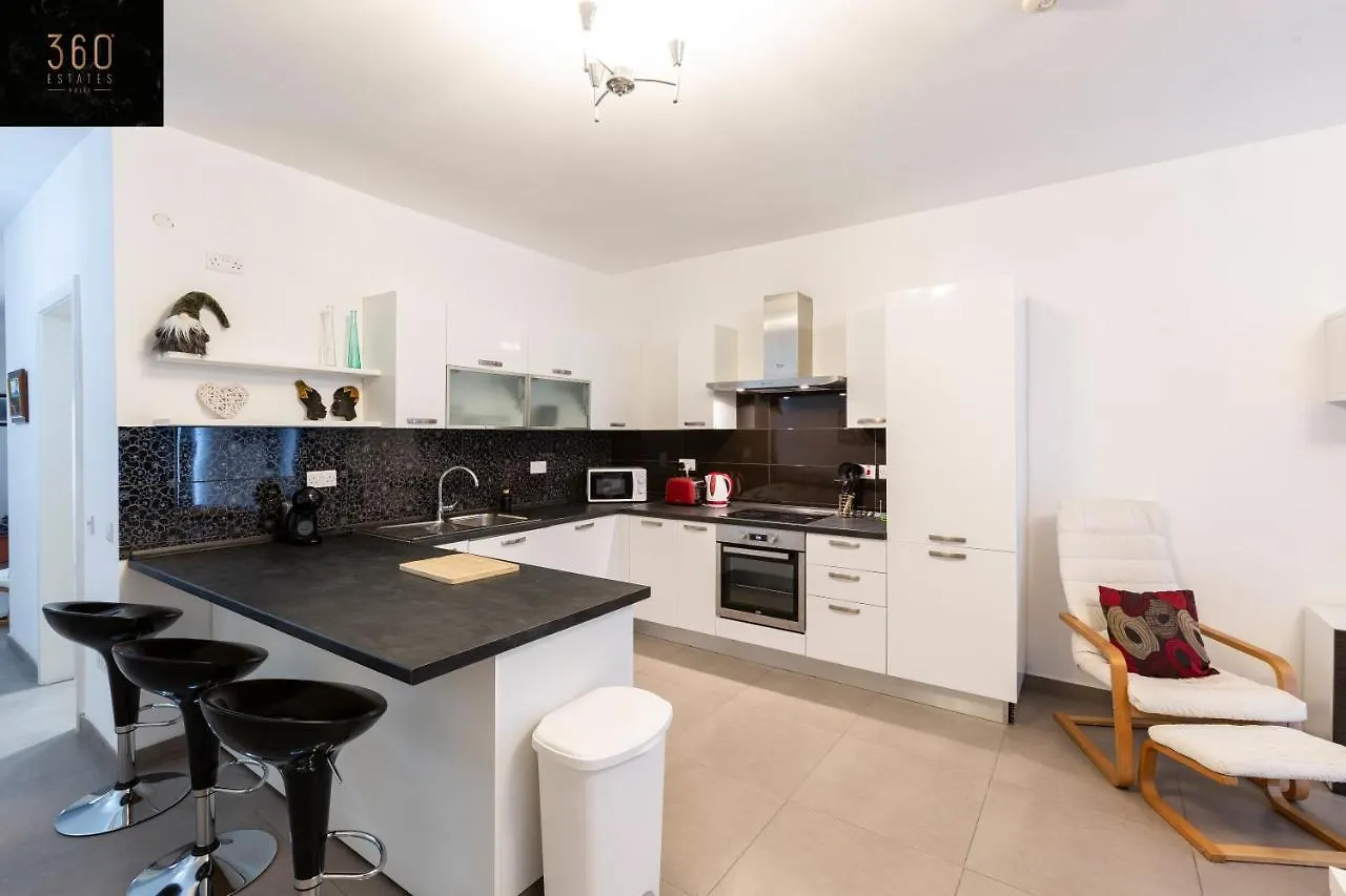 Apartment A Charming, Relaxing 2Br Home In St Julians W/Wifi By 360 Estates Saint Julian's Malta